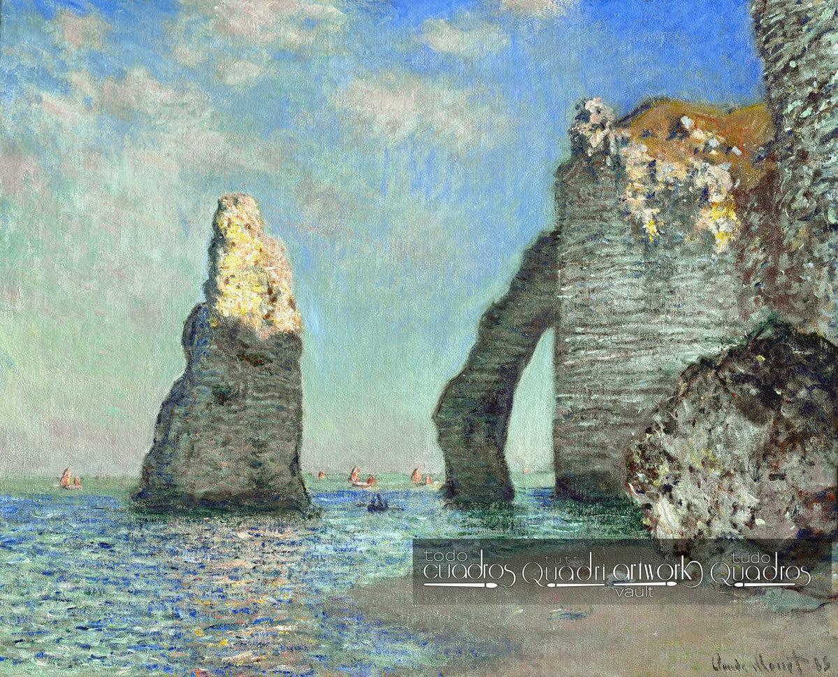 The Cliffs at Étretat, Monet