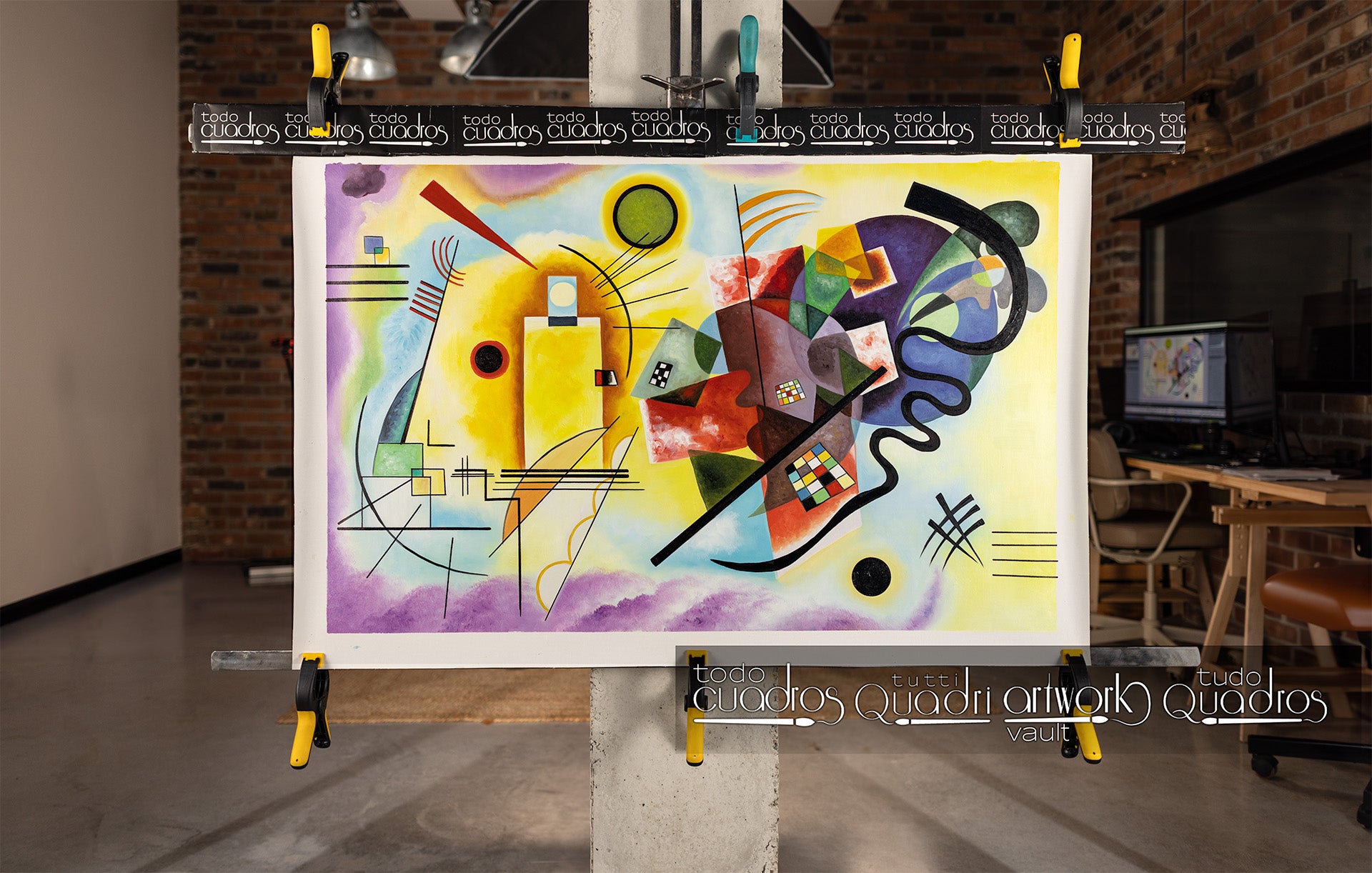 Yellow-Red-Blue, Kandinsky