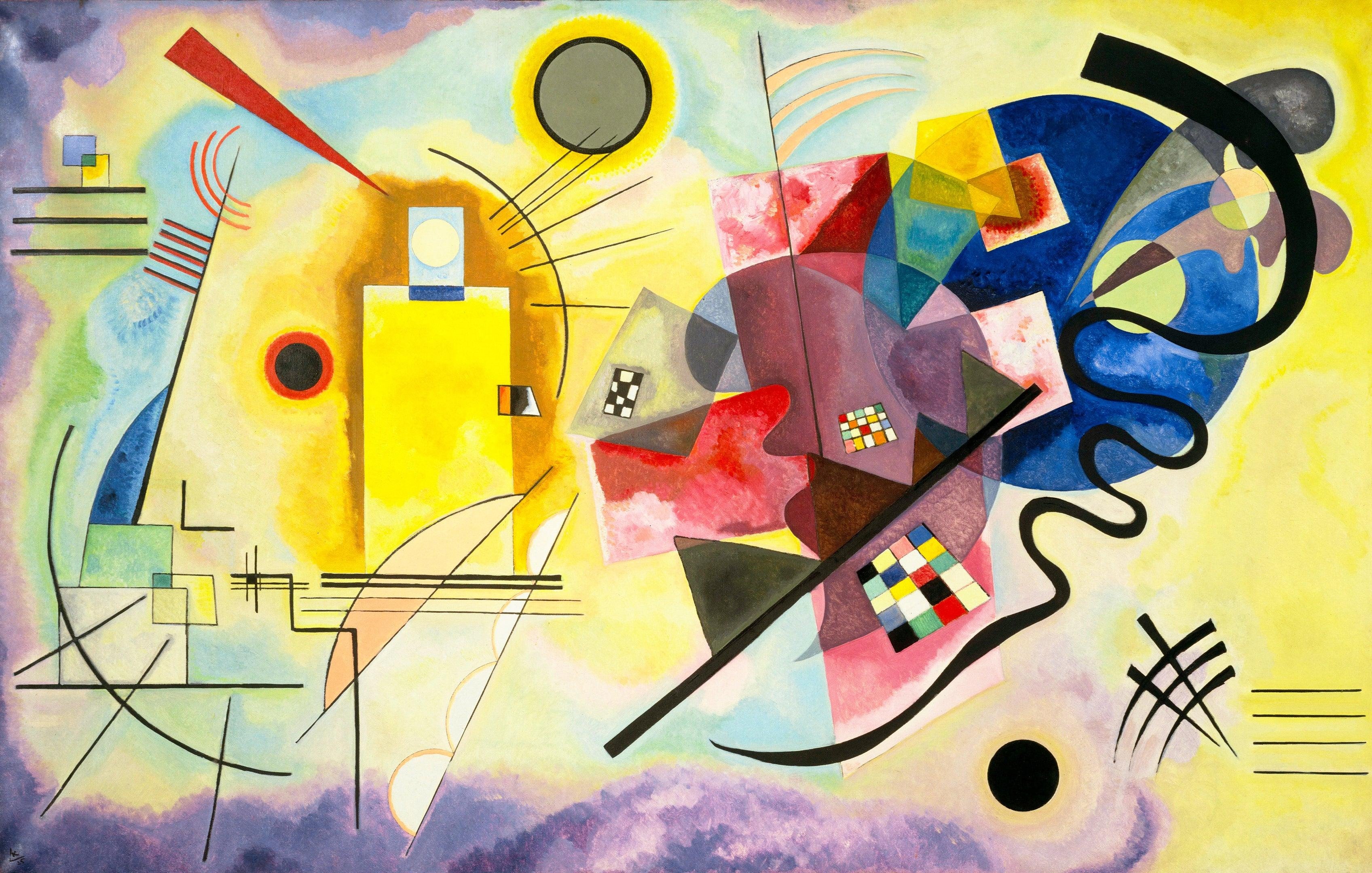 Yellow-Red-Blue, Kandinsky