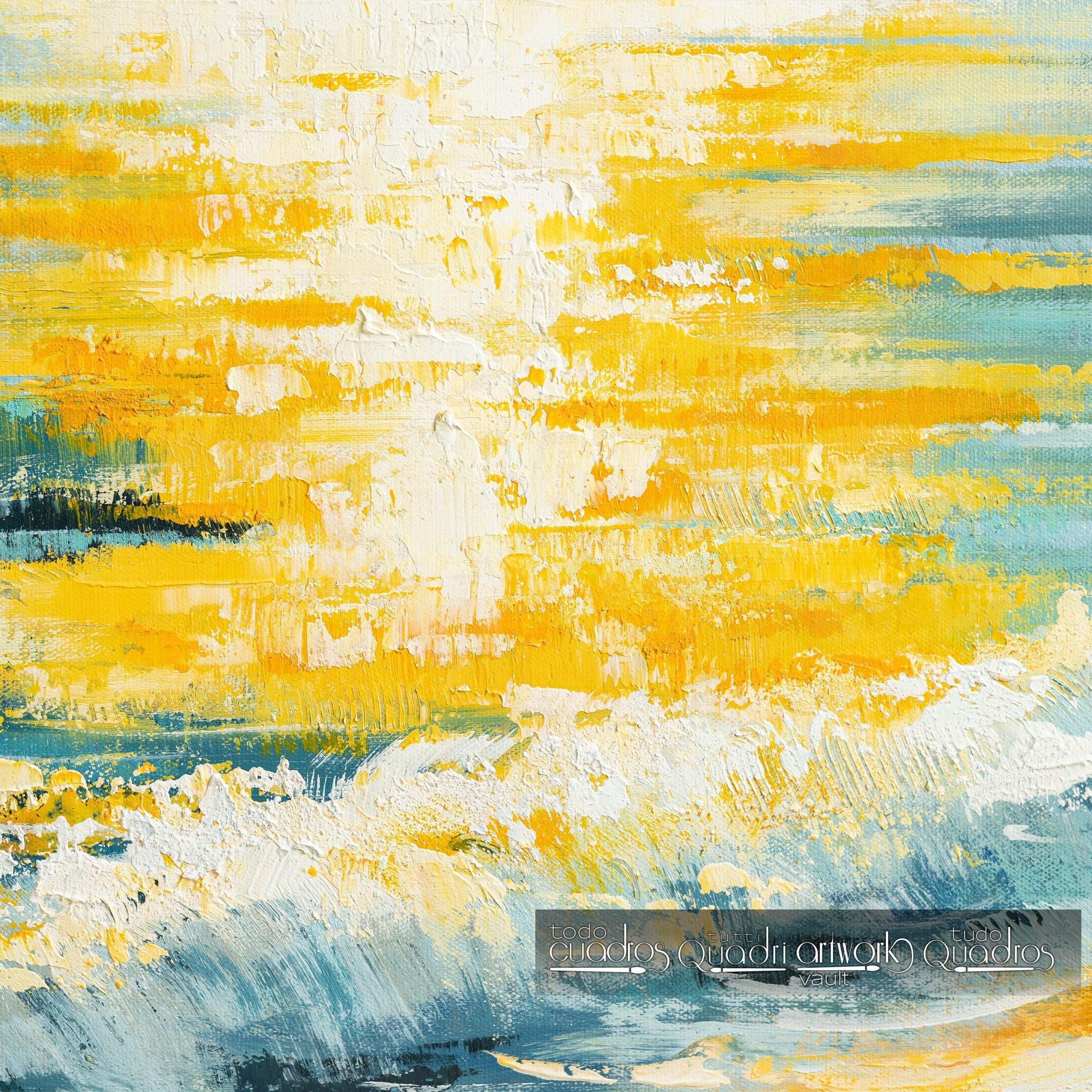 Beach in Gold <br />A. Croxatto