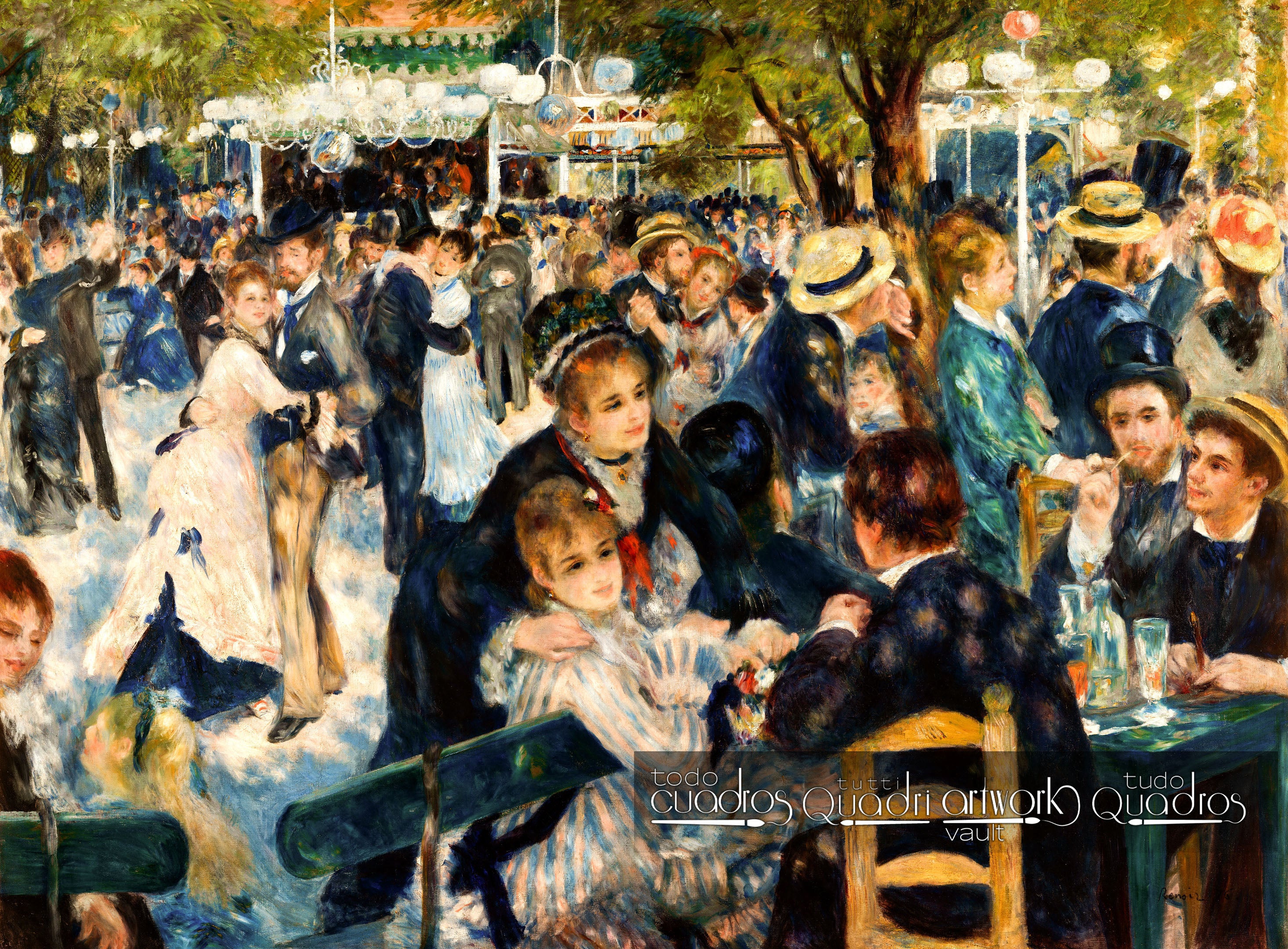 Dance at Le Moulin de la Galette, Renoir