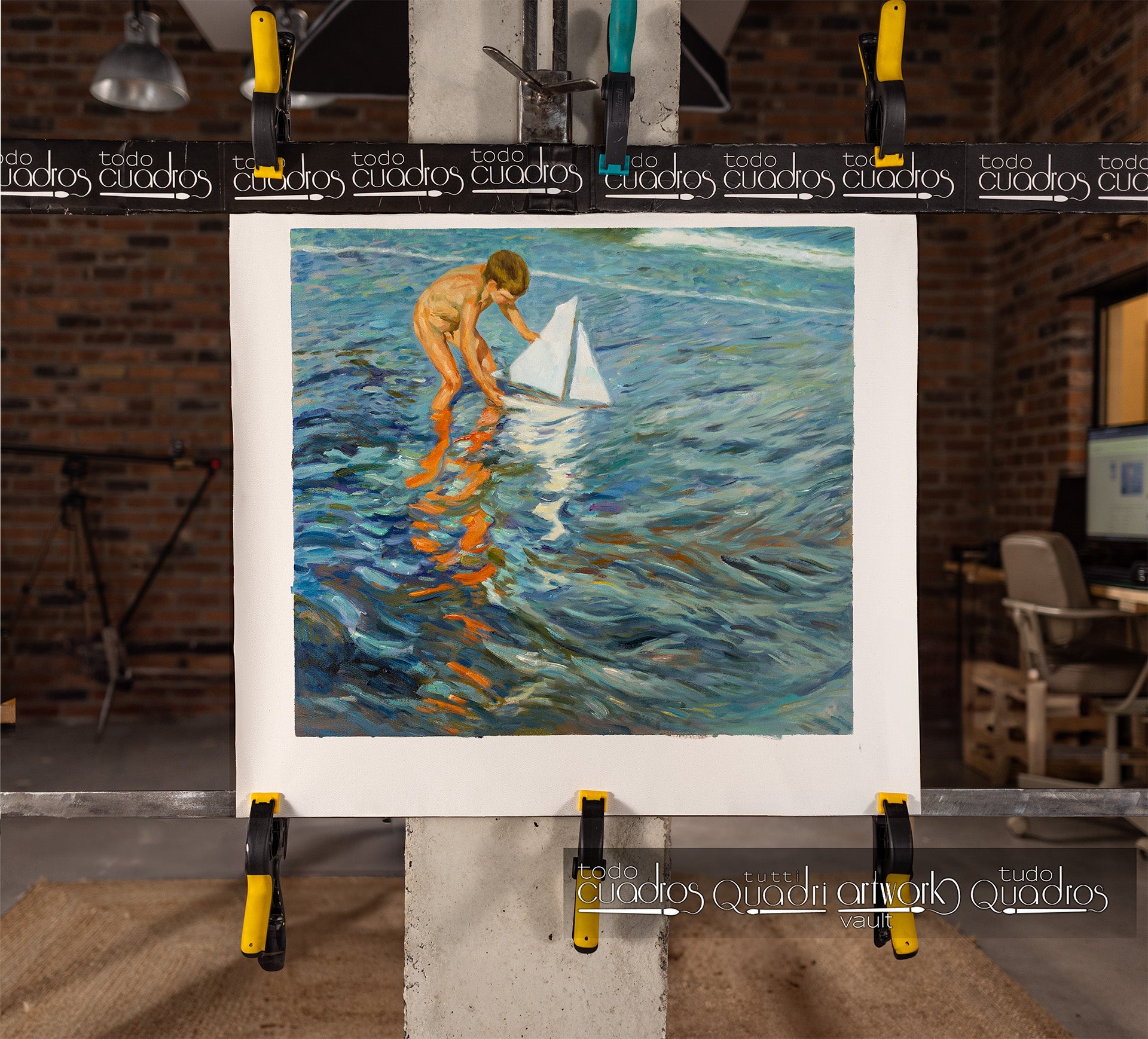 The Little Sailing Boat, Sorolla