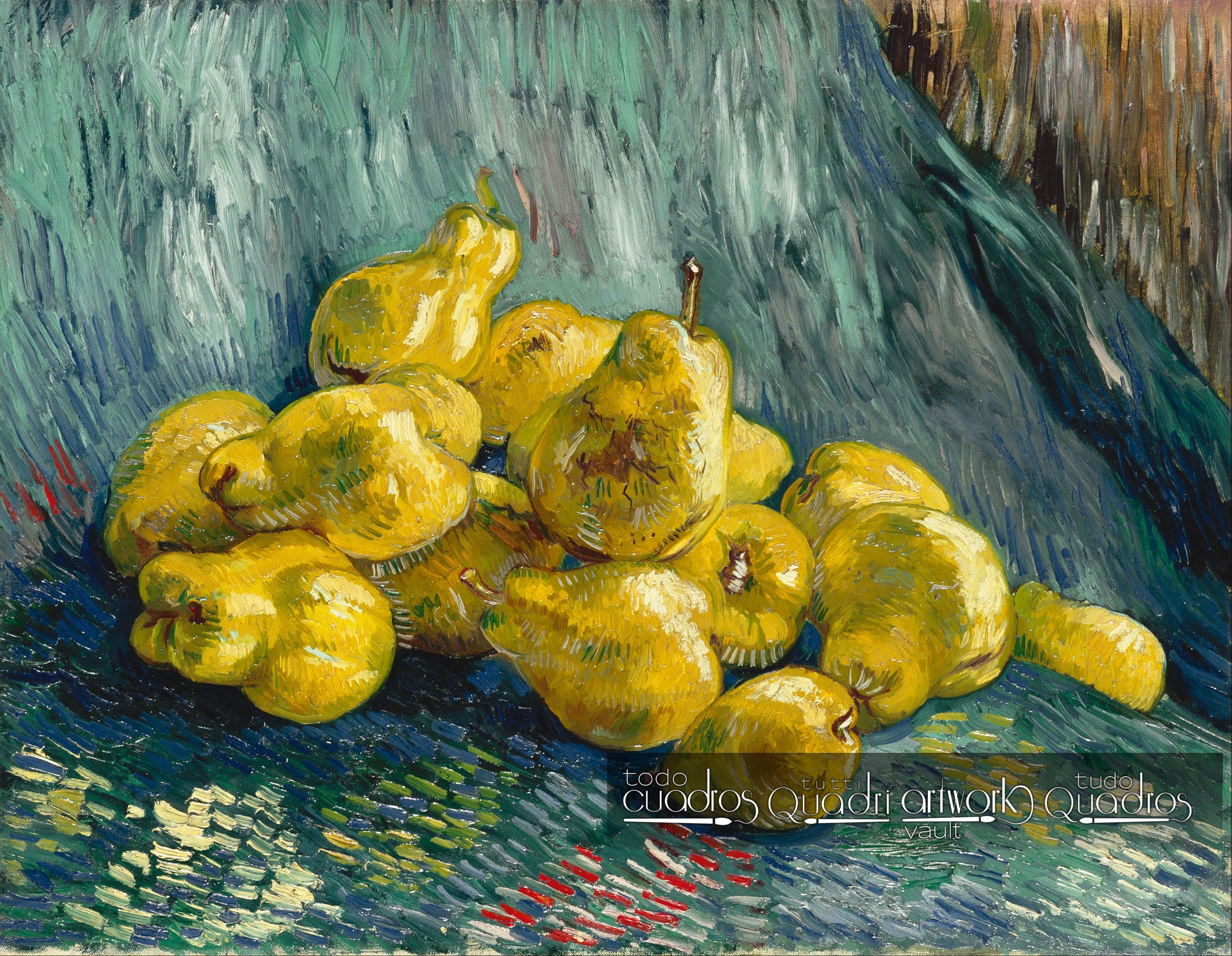 Still Life with Quince Pears, Van Gogh