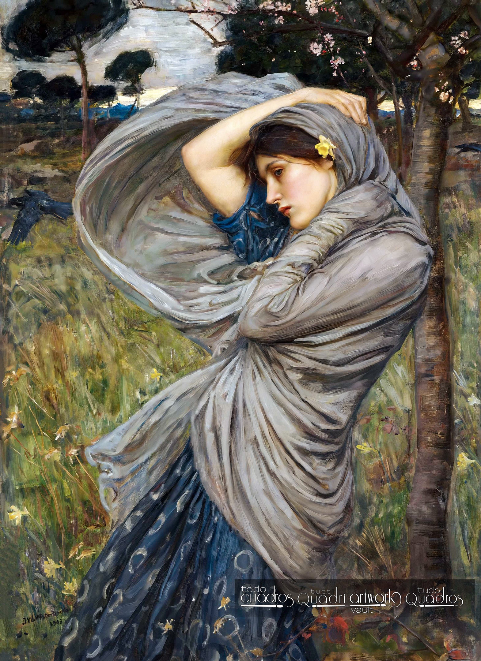 Boreas, J. W. Waterhouse