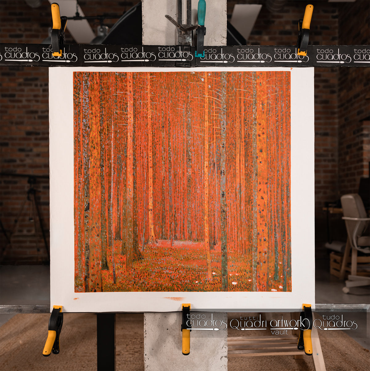 Pine Forest, Klimt