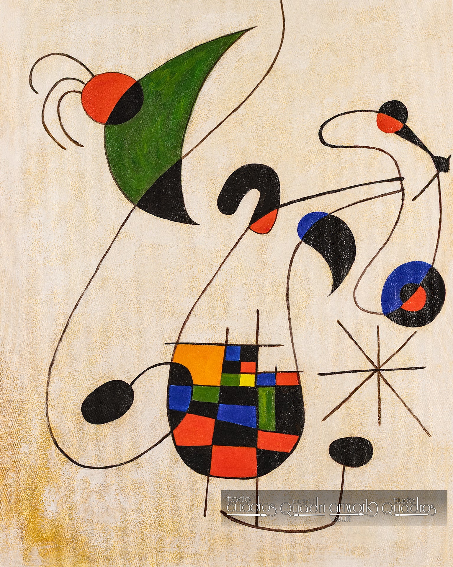 Melancholic Singer, Miró
