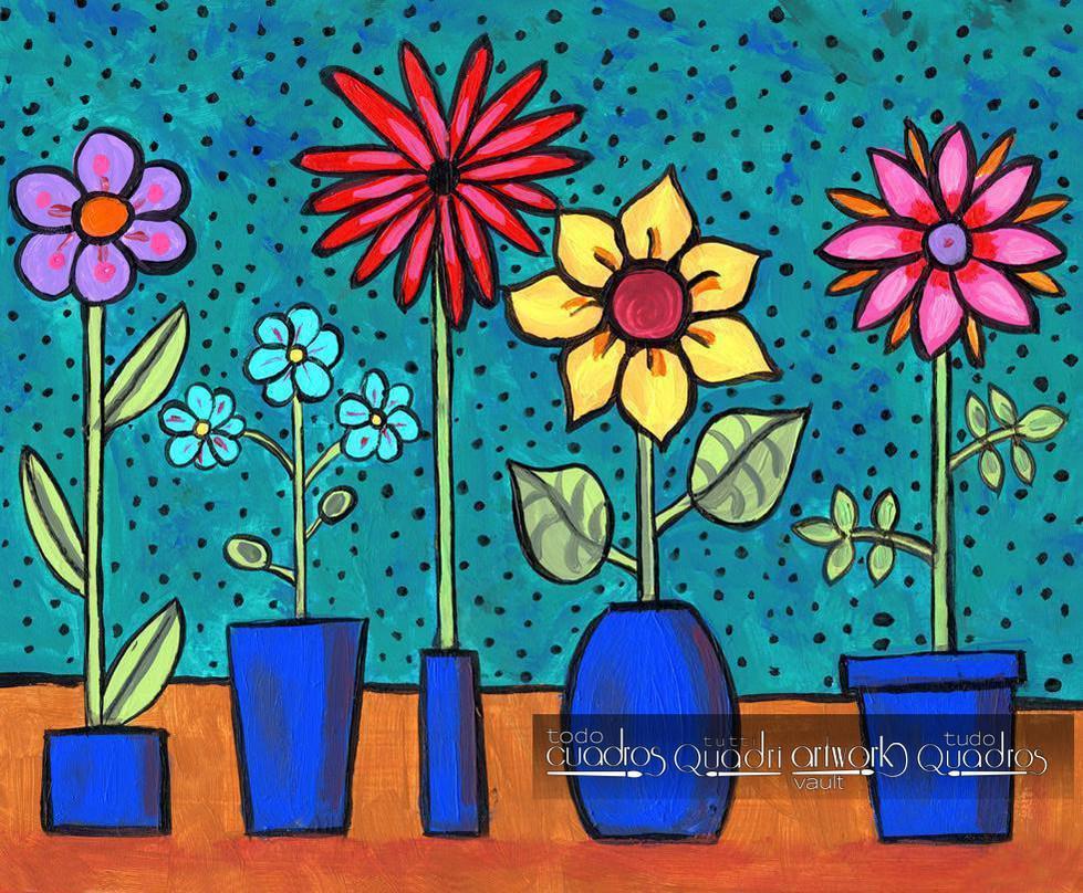 Little Flowers, Oil