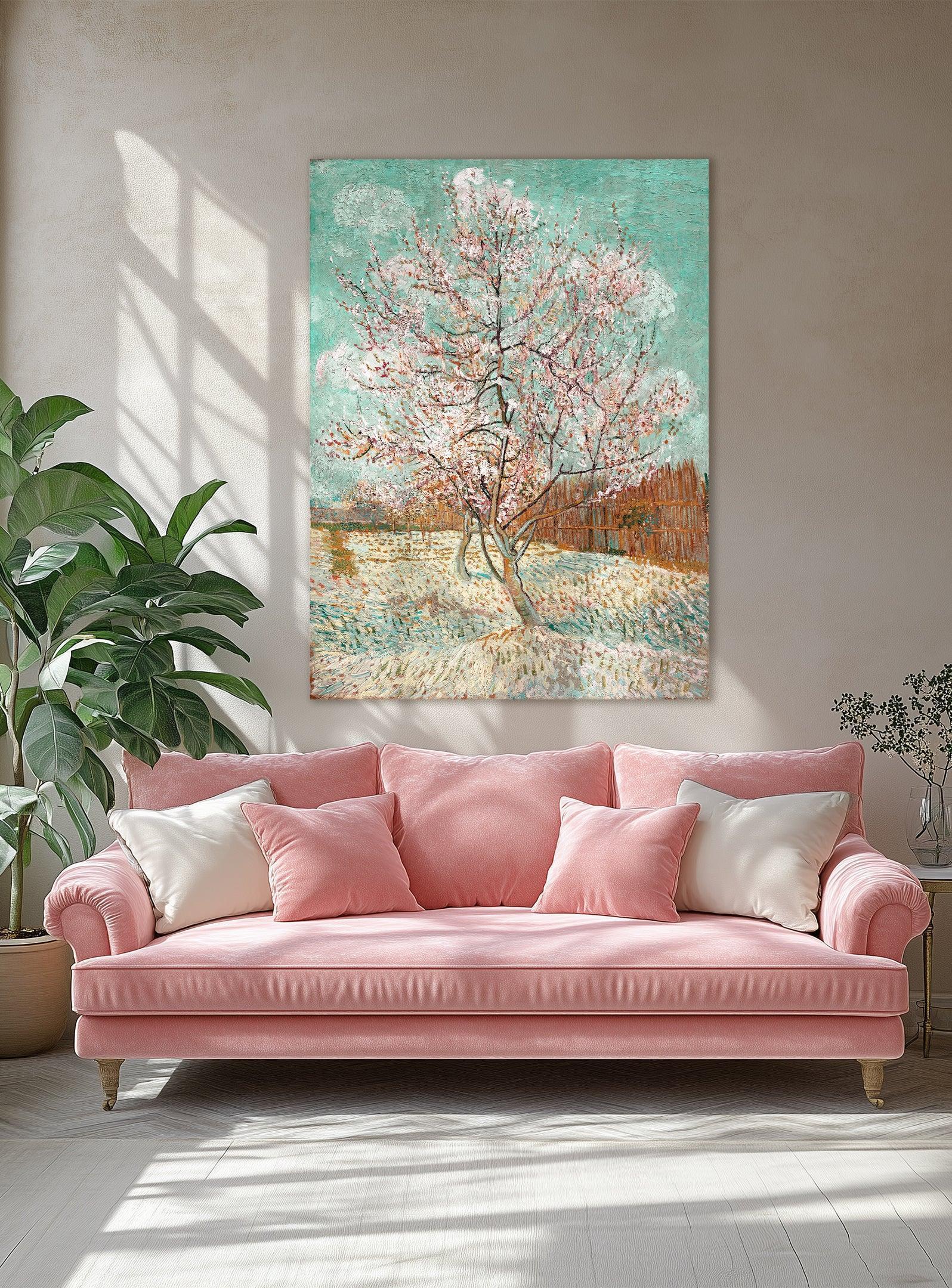 Peach Tree in Blossom, Van Gogh