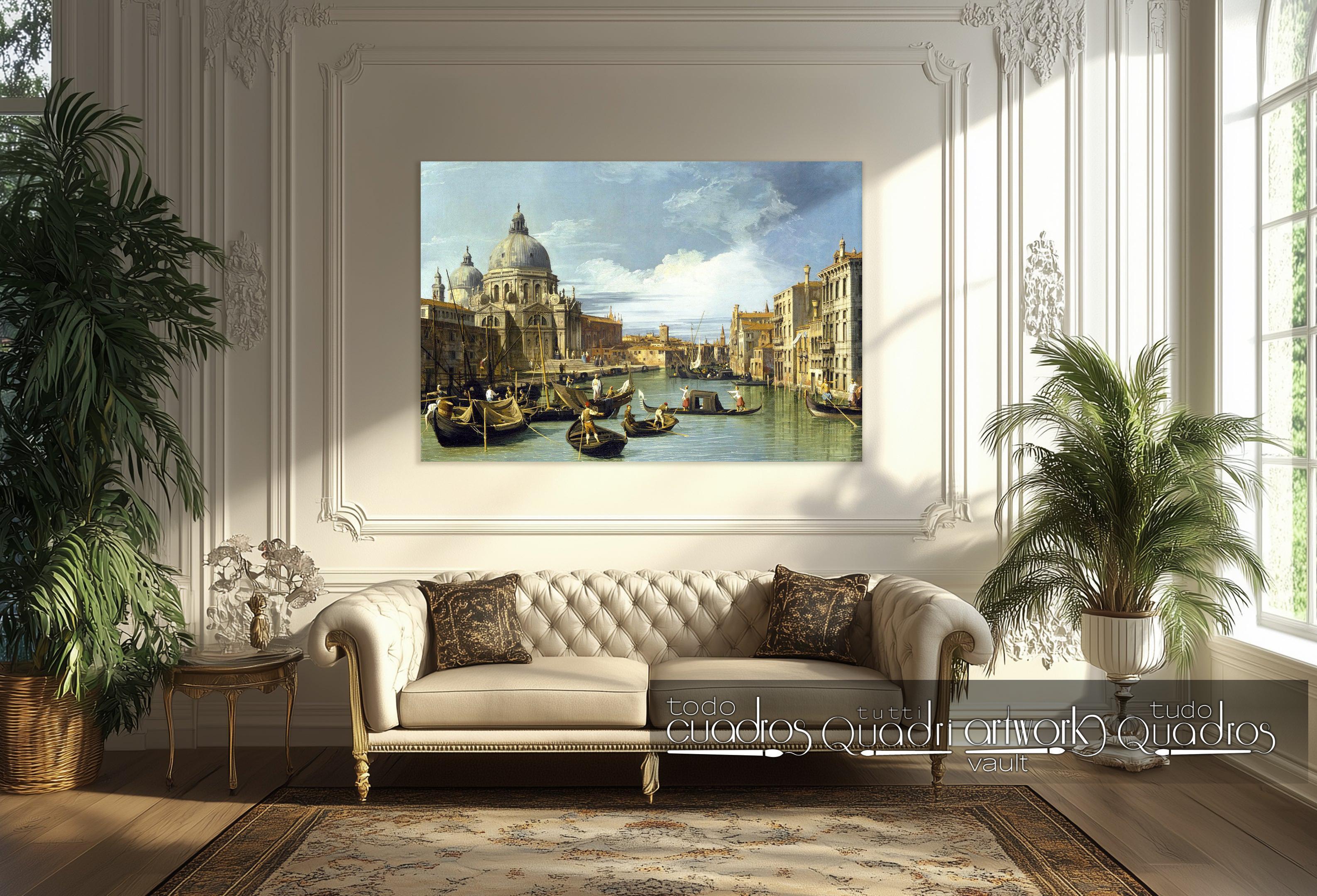 Entrance to the Grand Canal Venice, Canaletto