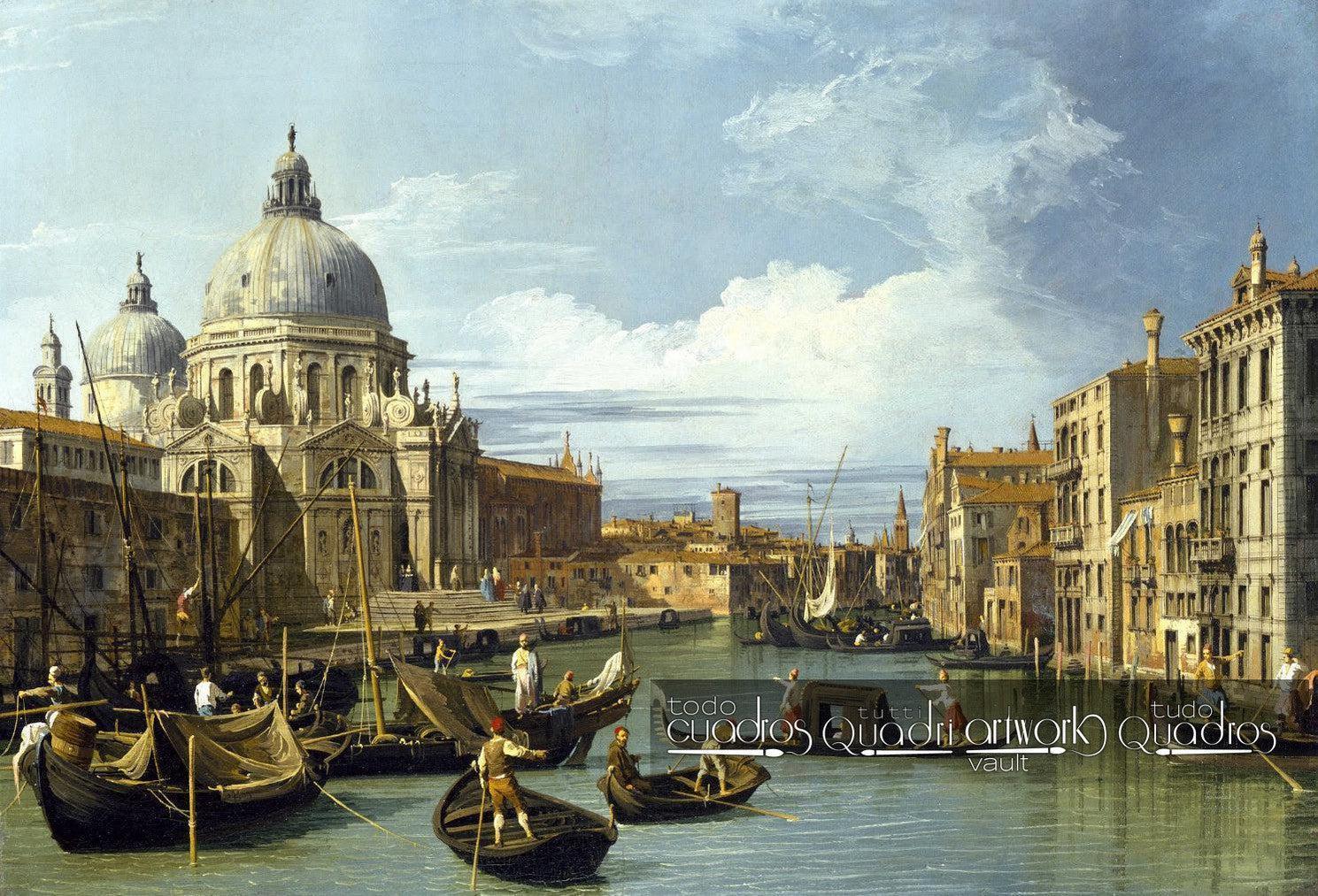 Entrance to the Grand Canal Venice, Canaletto