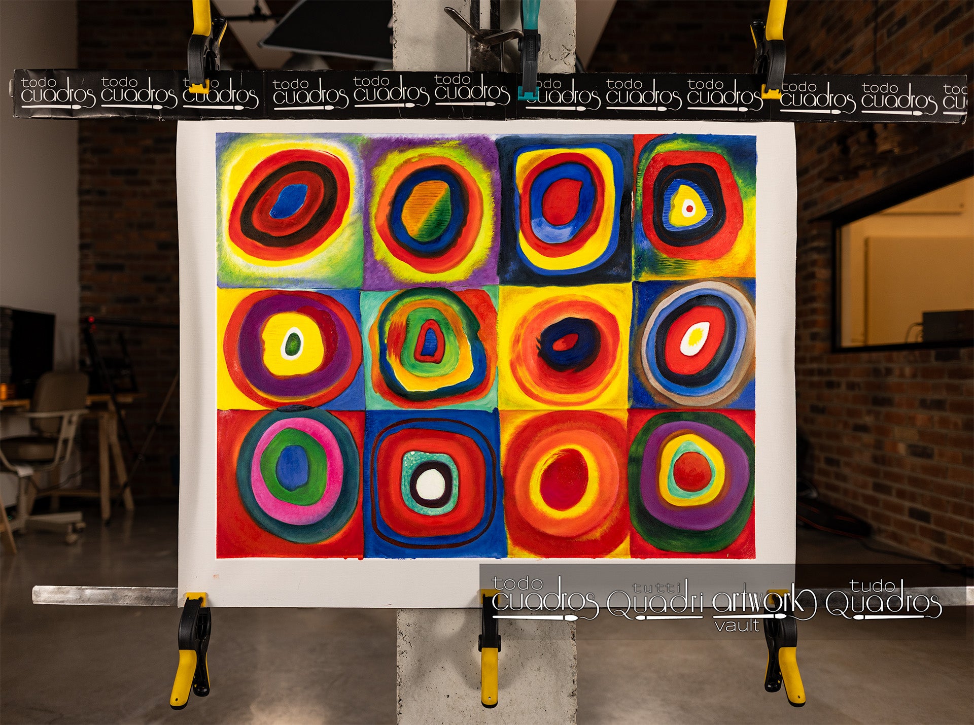 Color Study, Squares with Concentric Circles, Kandinsky