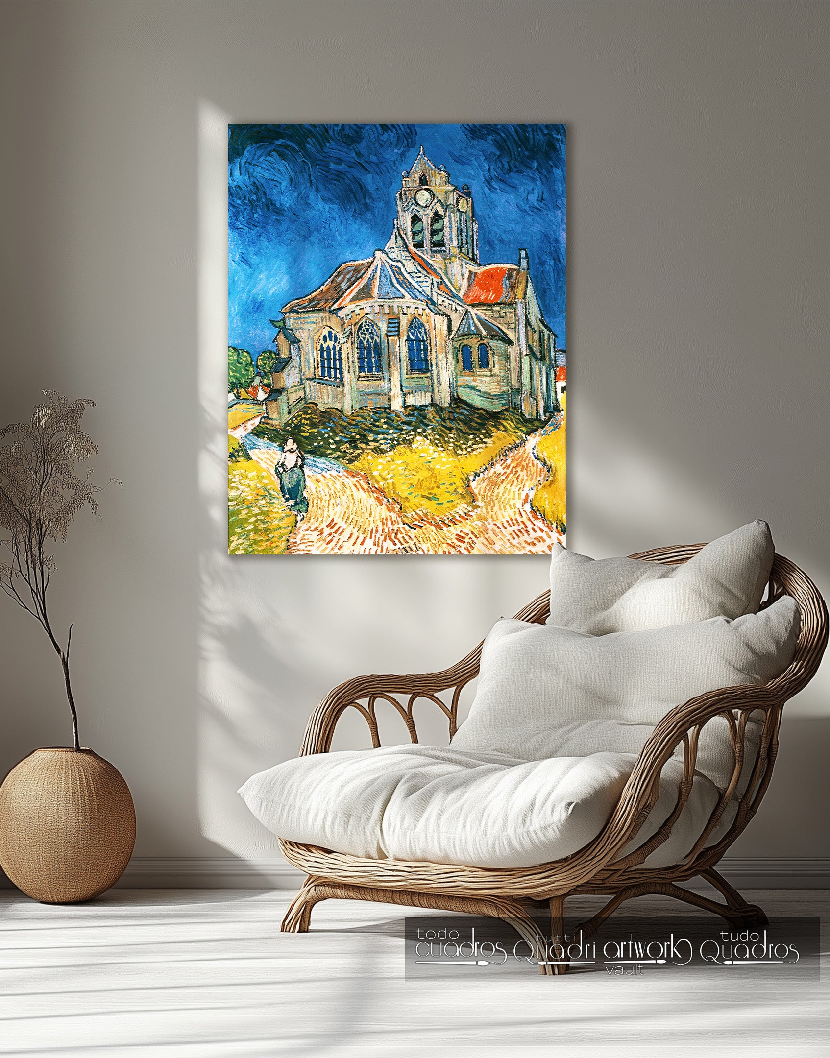 The Church at Auvers, Van Gogh