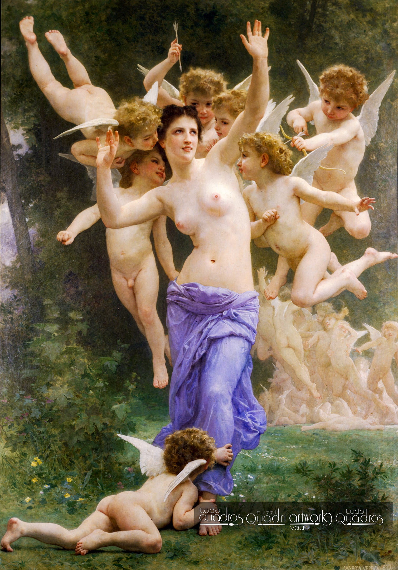 The Invasion, Bouguereau