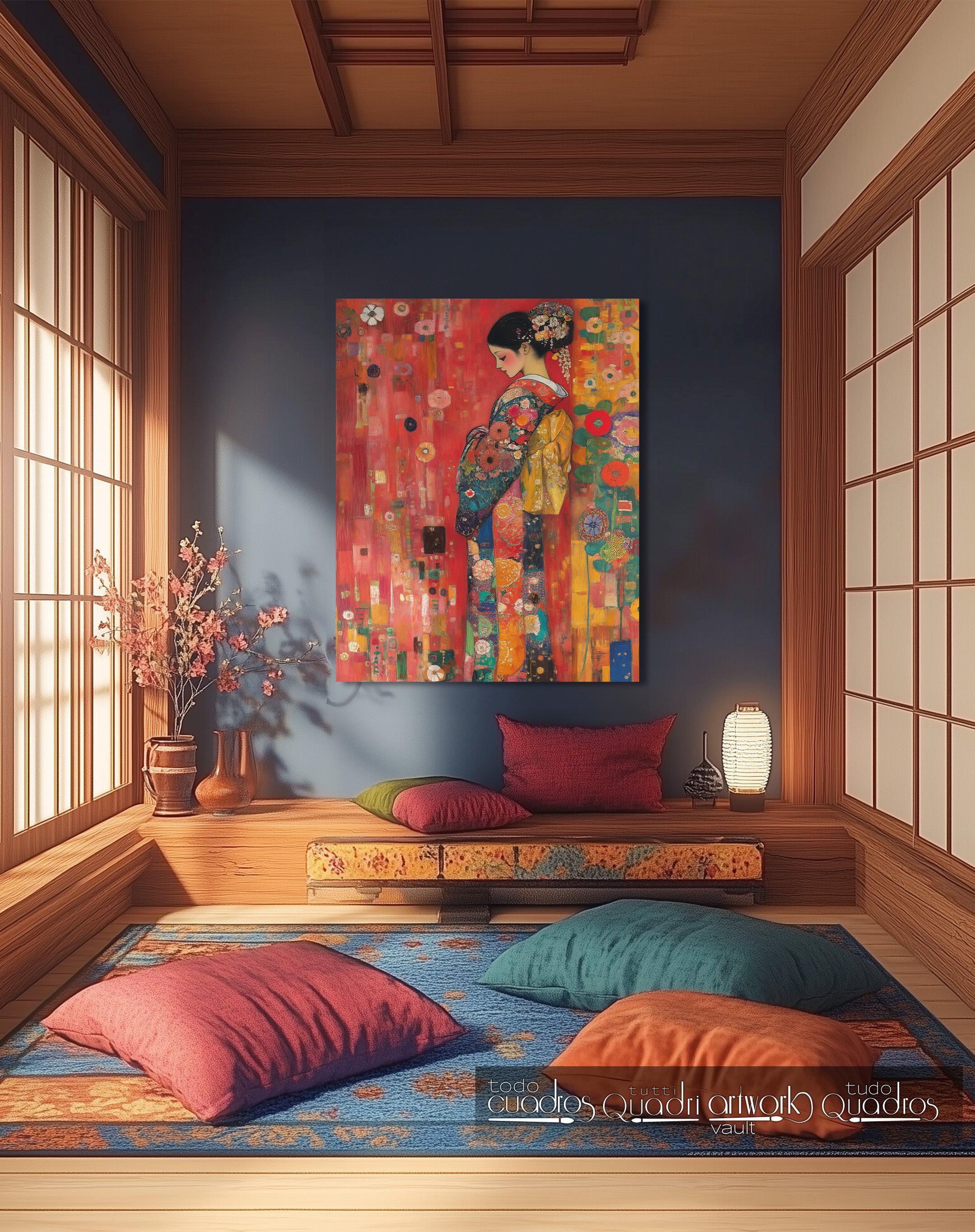 Harmony of the East, Klimt style