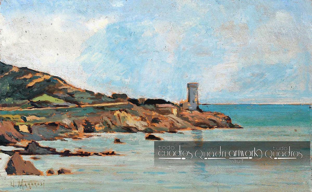 View of the Tower of Livorno, <span class="nobr">Ugo Maranesi</span