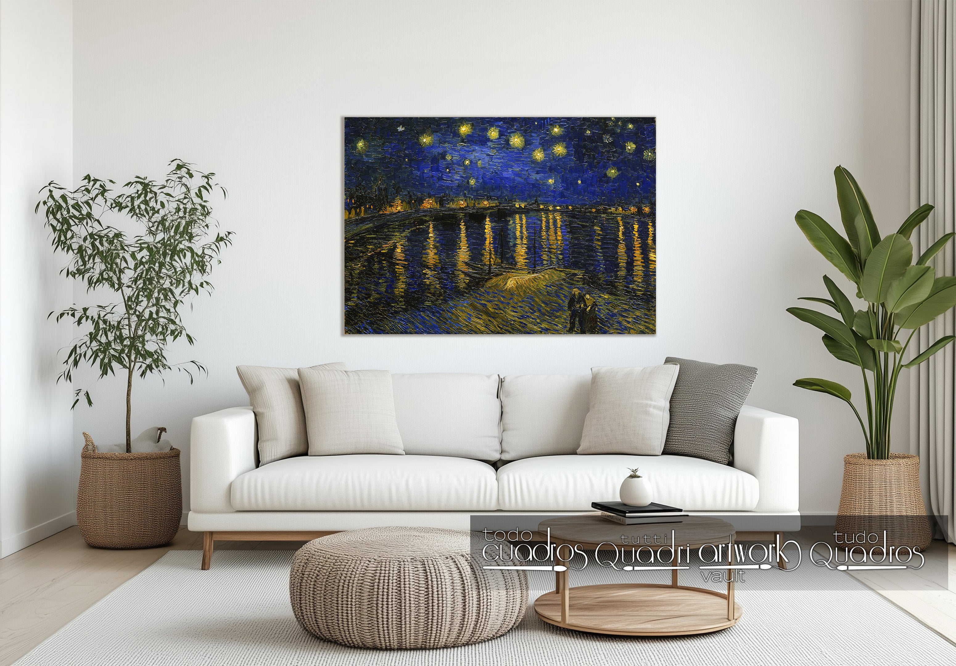 Starry Night over the Rhone, Van Gogh