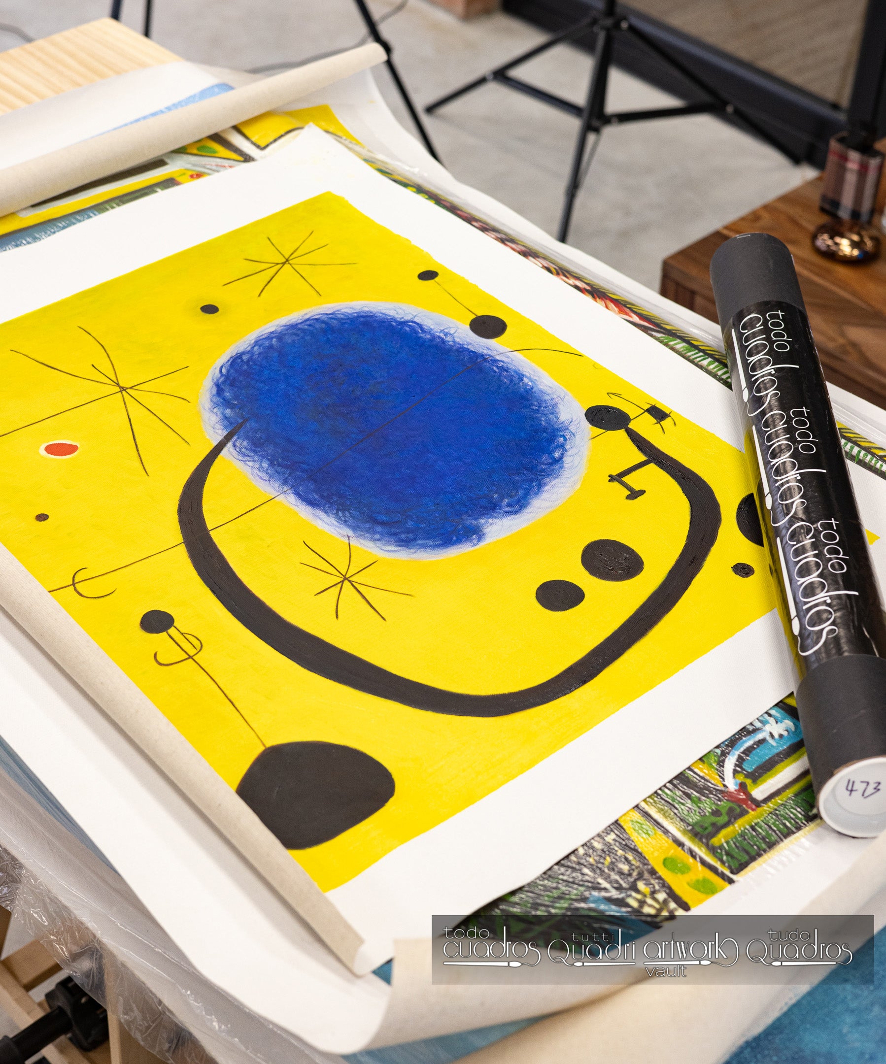 The Gold of the Azure, Miró