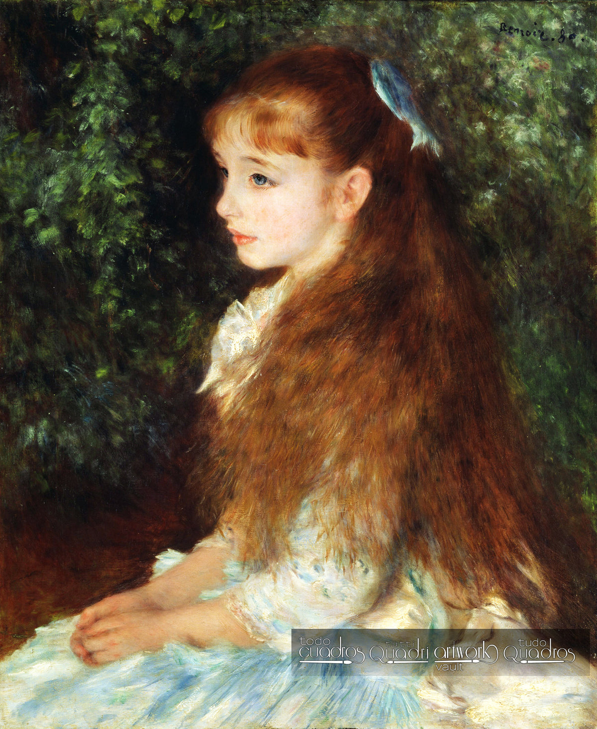 Irène Cahen d'Anvers (Little Irene), Renoir