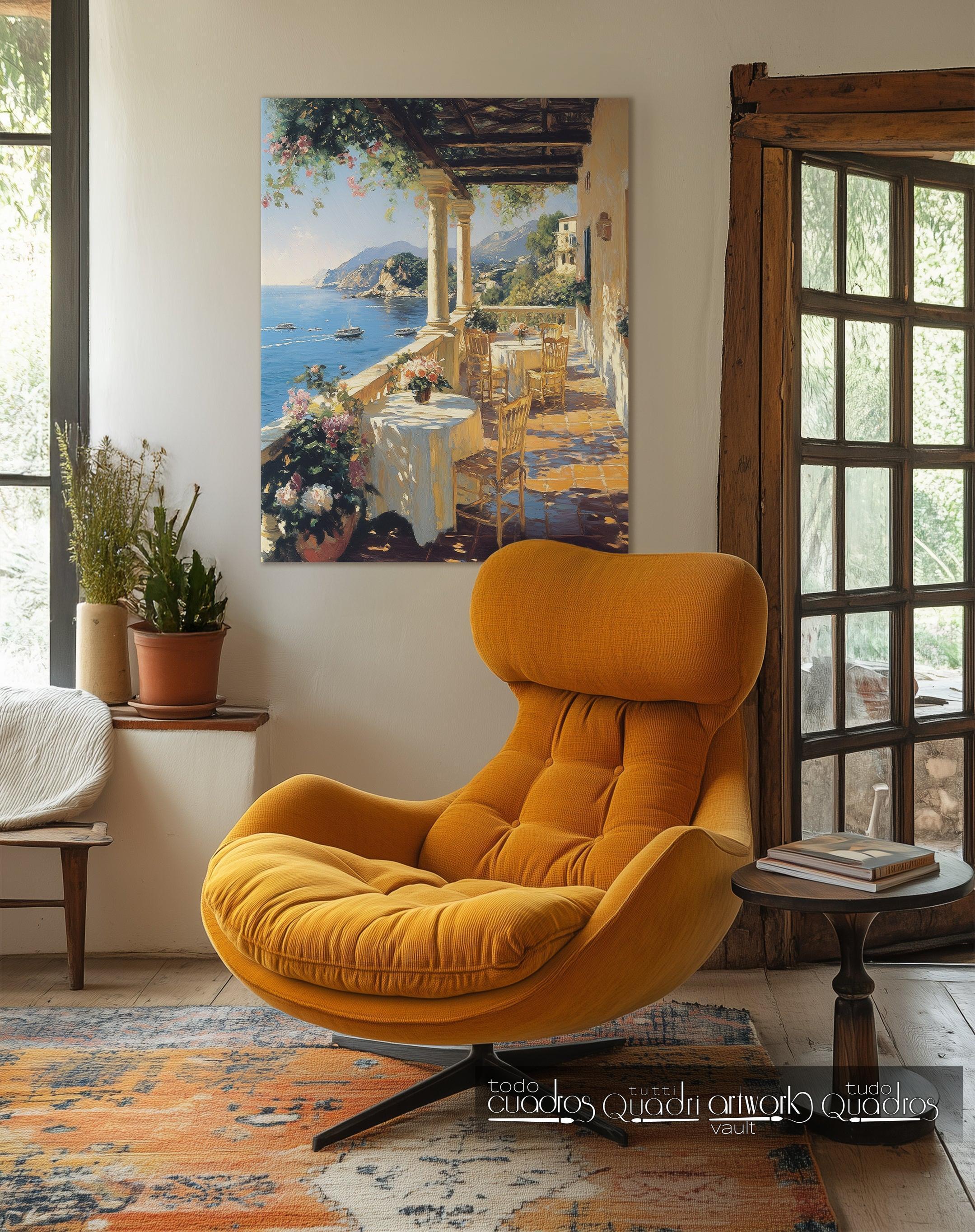 In the shelter of the sun, Sorolla style