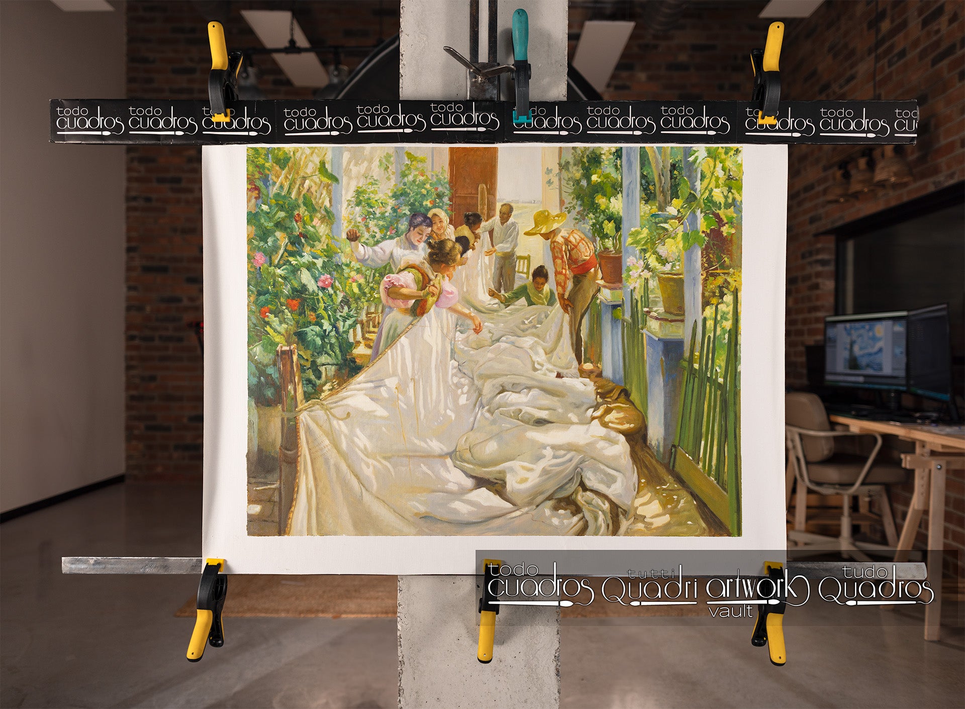 Sewing the Sail, Sorolla