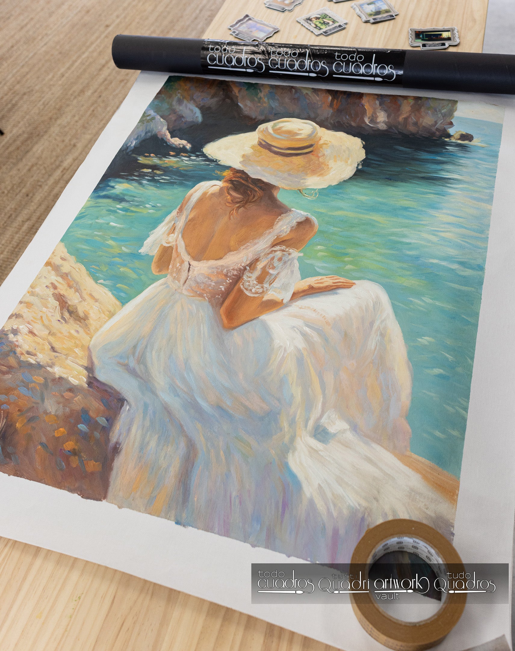 Lace breeze, Sorolla style