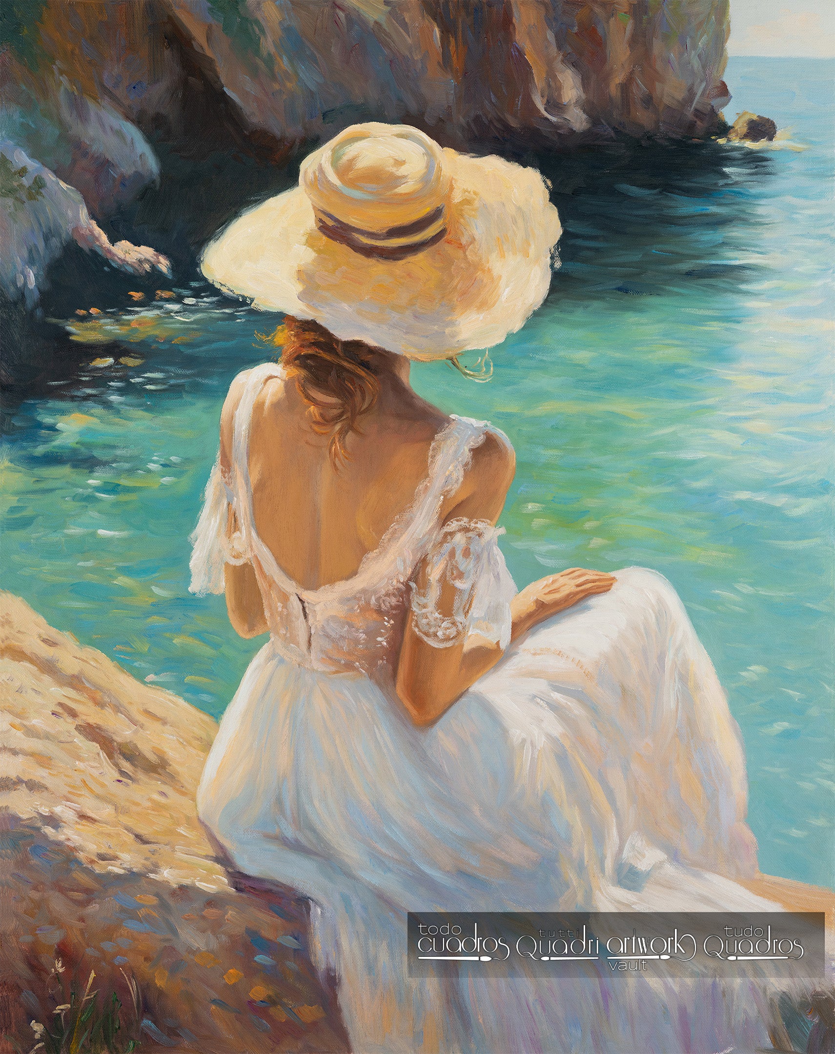 Lace breeze, Sorolla style