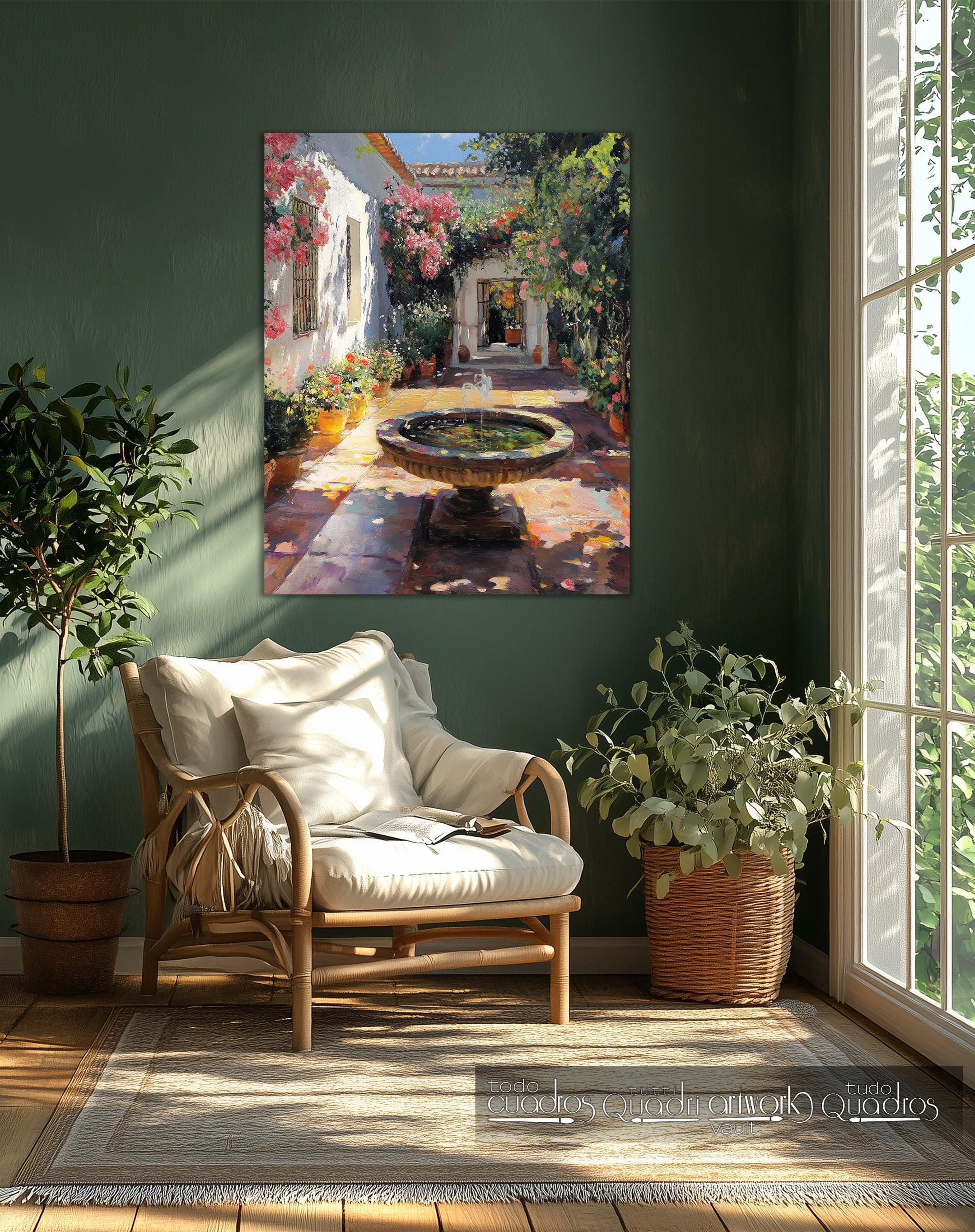 An Andalusian corner, Sorolla style