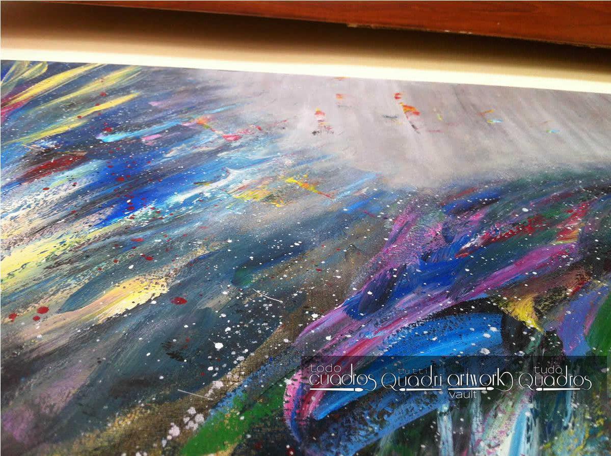 Painting "Snow Water" <br /> A. Croxatto