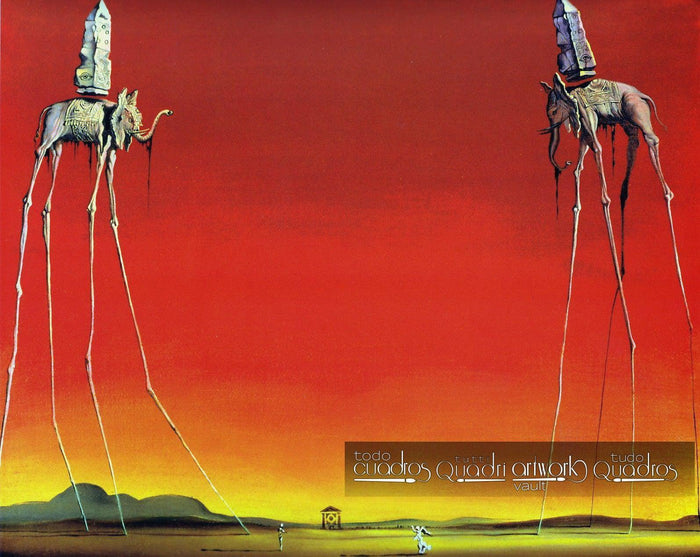 The Elephants, Dalí