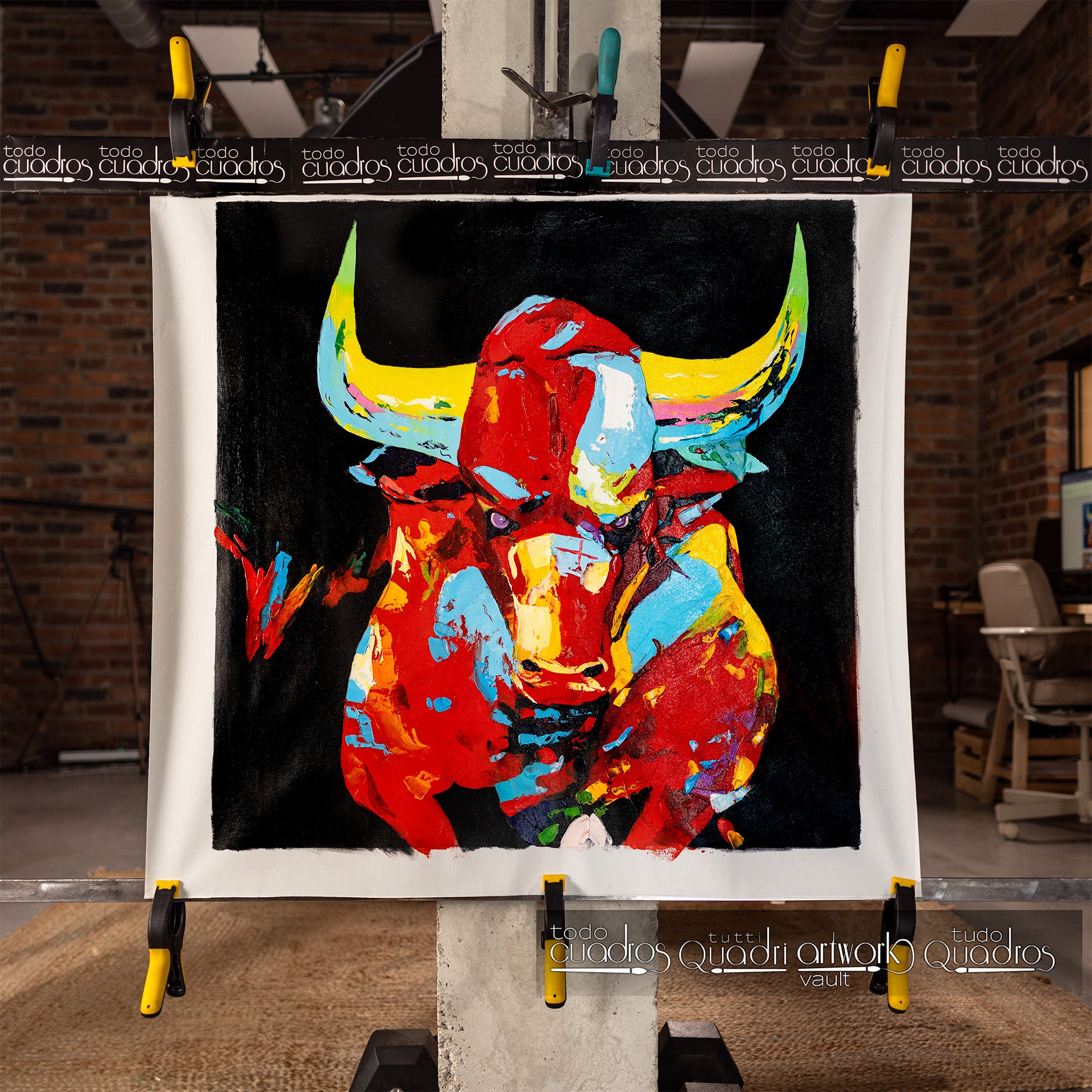 The Bull Head-On
