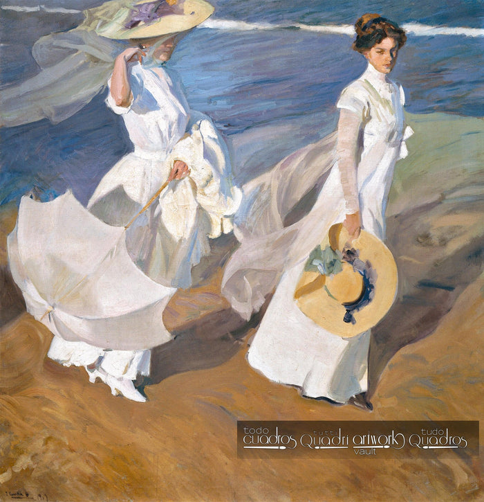 Walk on the Beach, J. Sorolla