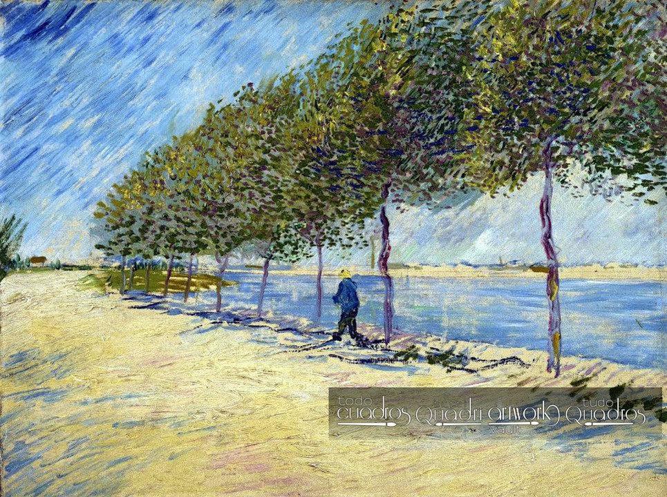 Along the Seine, Van Gogh