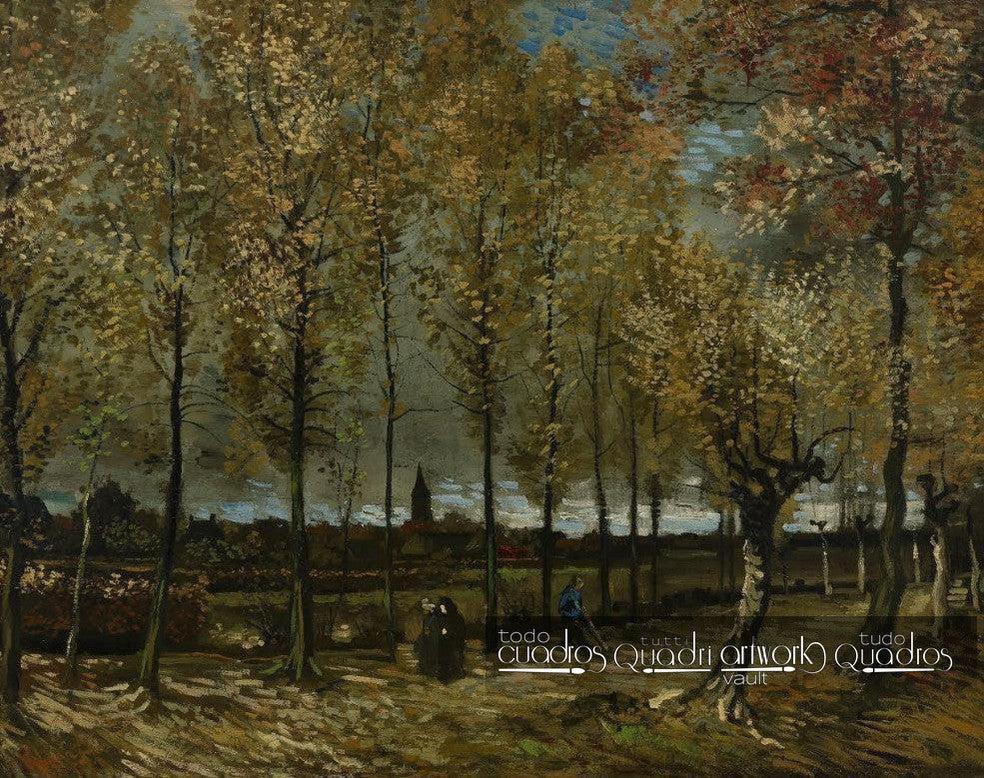 Poplars near Nuenen, Van Gogh