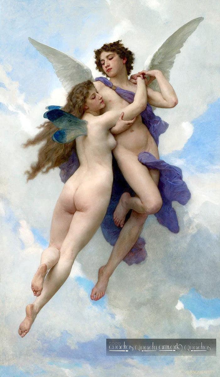 Love and Psyche, Bouguereau