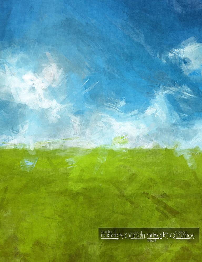 Grass and Sky, Abstract