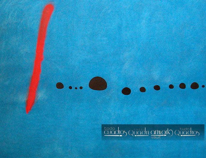 Blue II, Miró