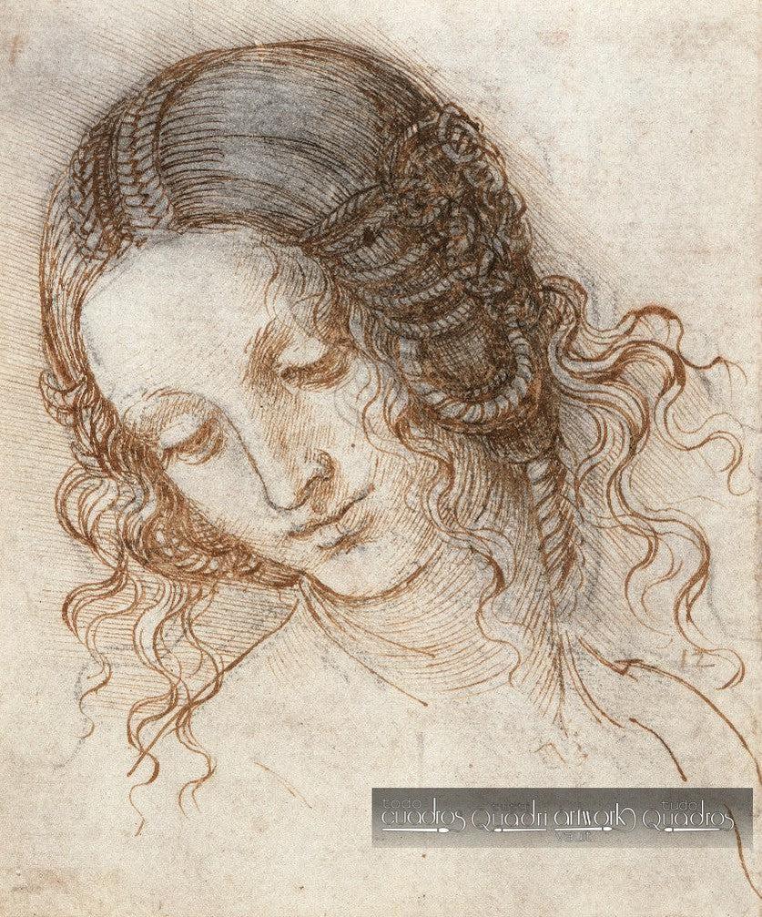 Head of Leda, Leonardo da Vinci