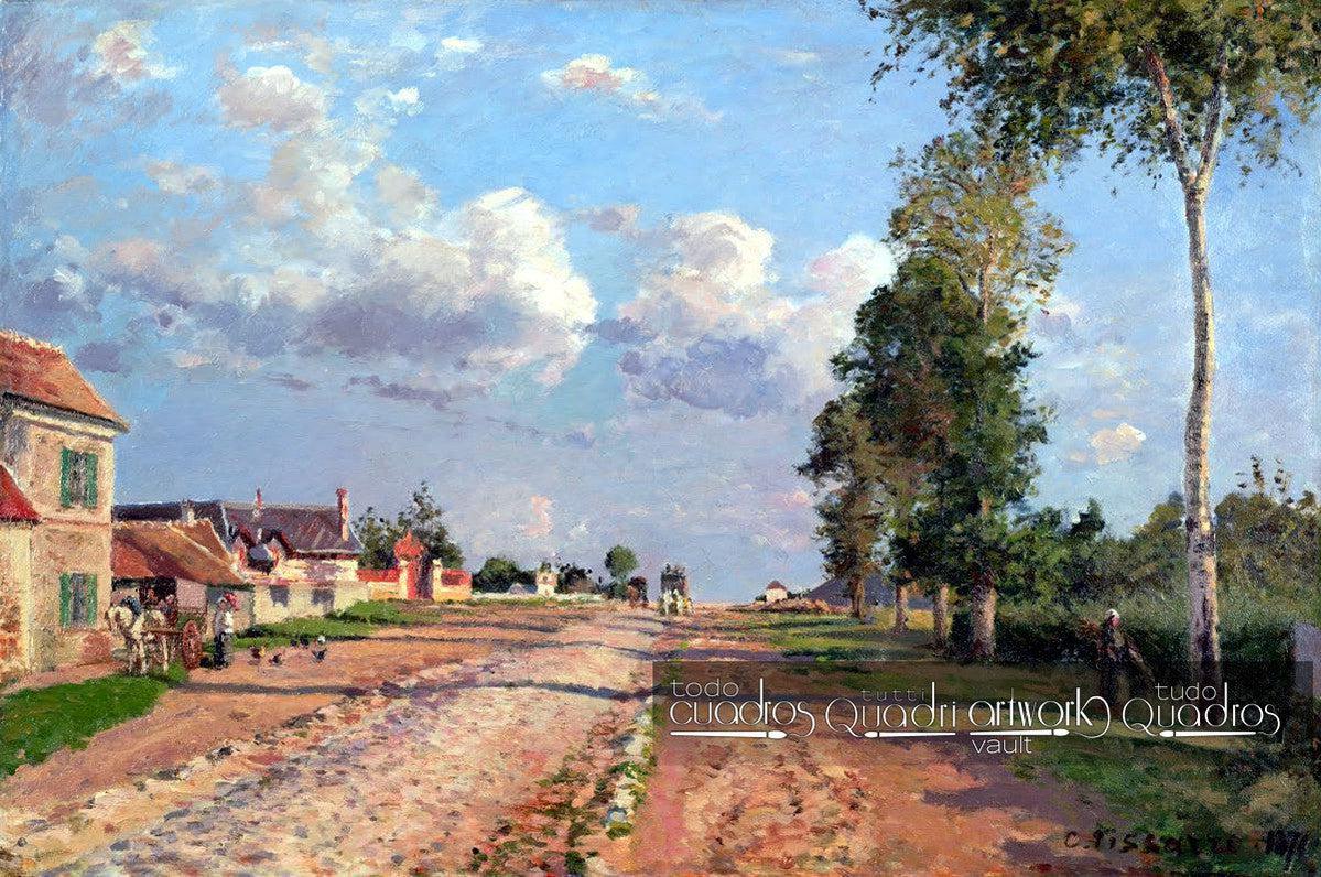 Route de Versailles, Rocquencourt, Pissarro