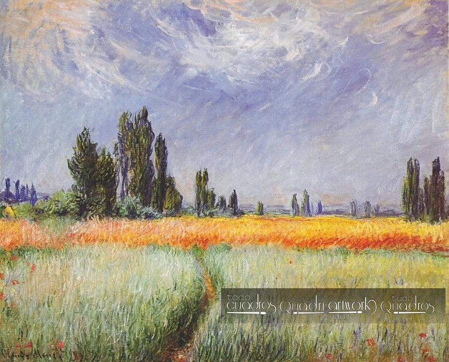 Wheat Field, Monet