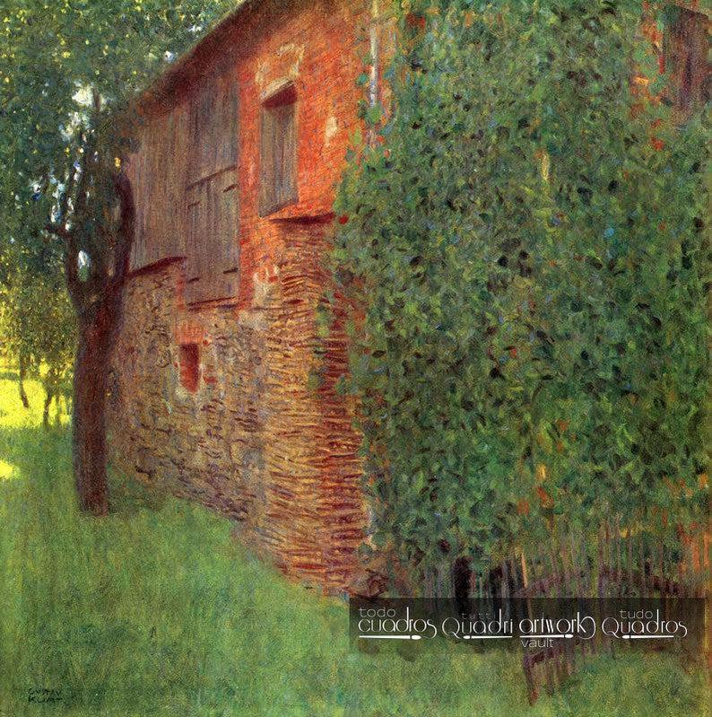 Farmhouse in Kammer on Lake Attersee, Klimt