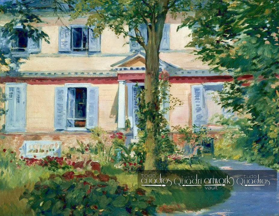 The House at Rueil, Manet