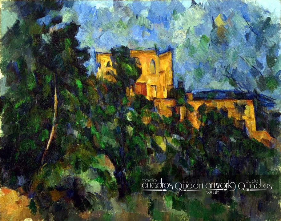 The Black Castle, Cézanne