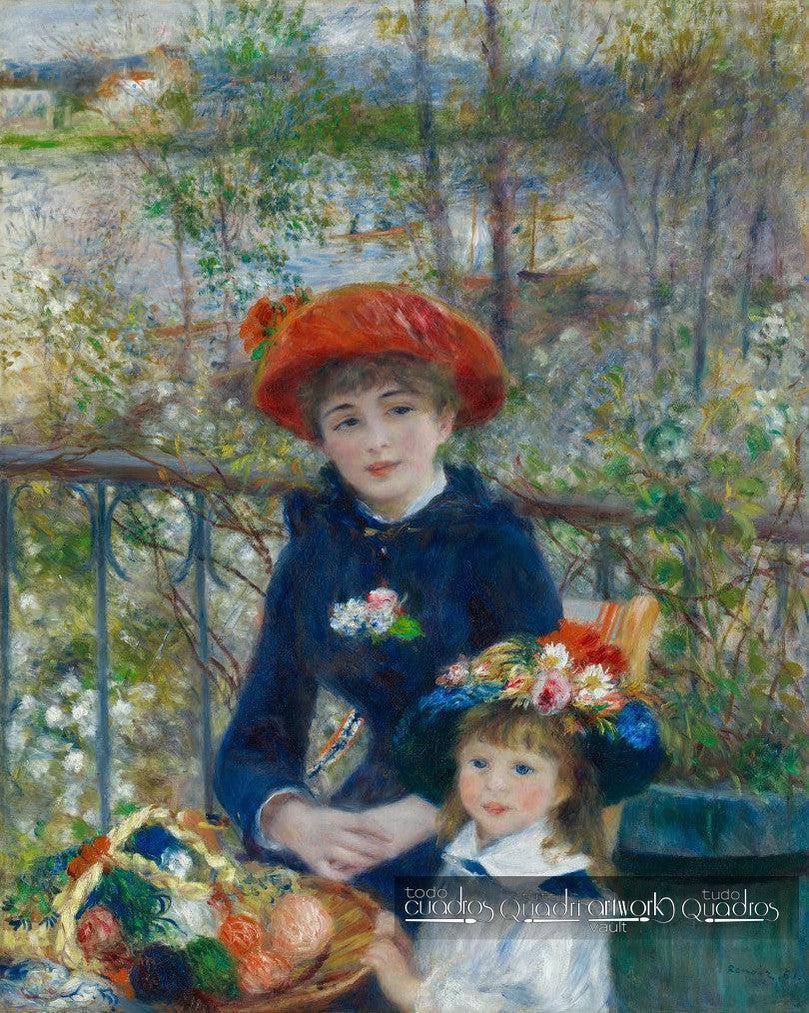 Two Sisters (on the terrace), Renoir