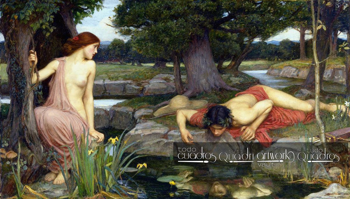 Echo and Narcissus, J. W. Waterhouse