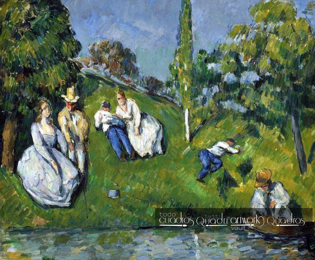 The Pond, Cézanne