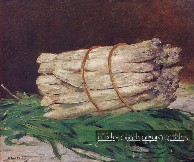 A Bundle of Asparagus, Manet