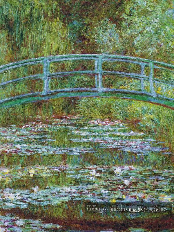 Bridge over a Pond of Water Lilies, Monet