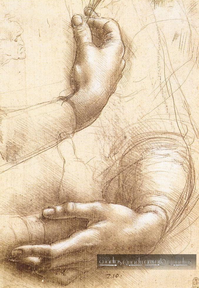 A Study of a Woman's Hands, Leonardo da Vinci