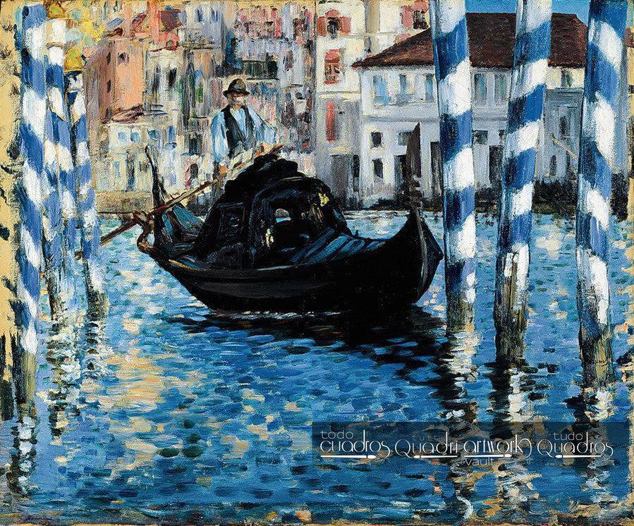 The Grand Canal of Venice (Blue Venice), Manet