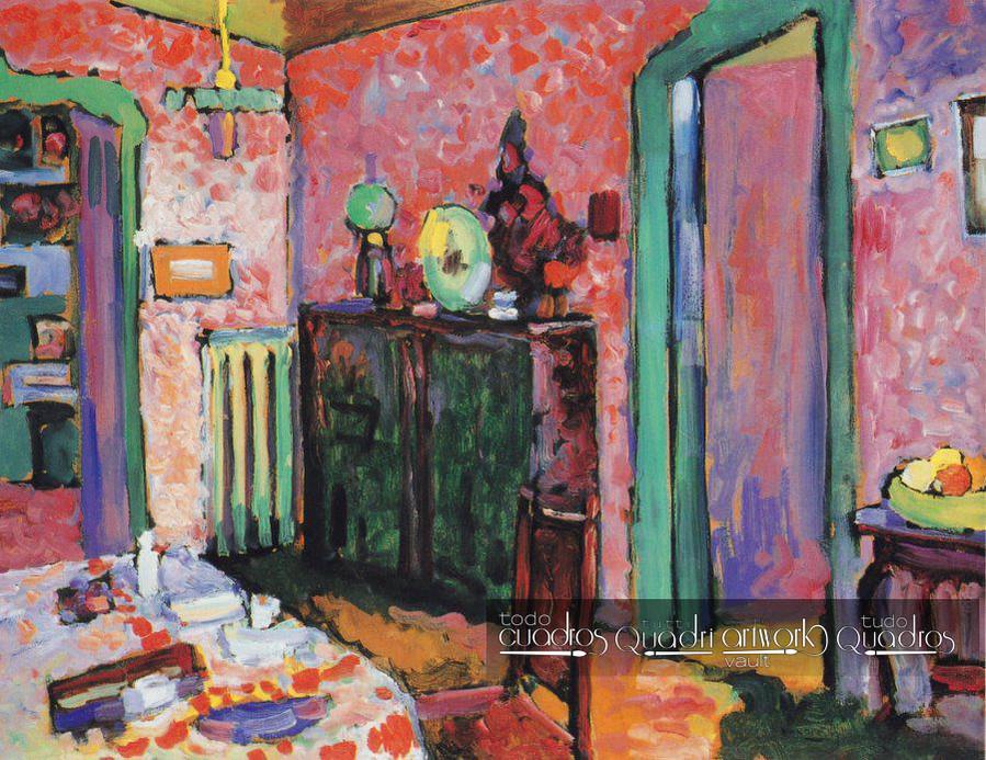 Interior (My Dining Room), Kandinsky